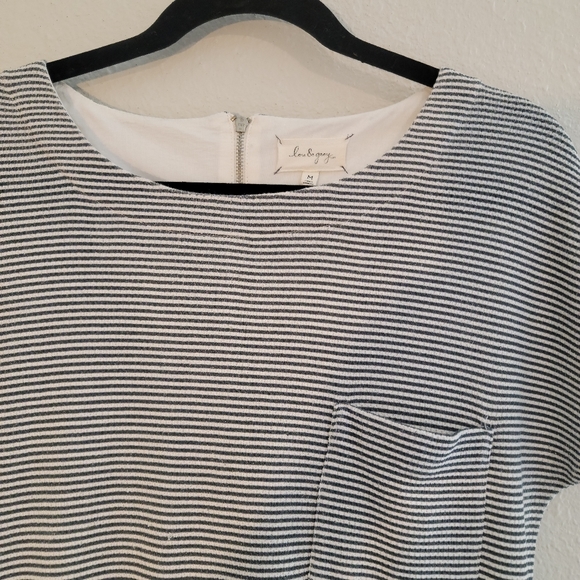 Lou & Gray Striped Dress Size M - Picture 3 of 5